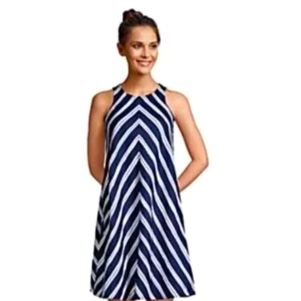 Lands End Linen swing dress.